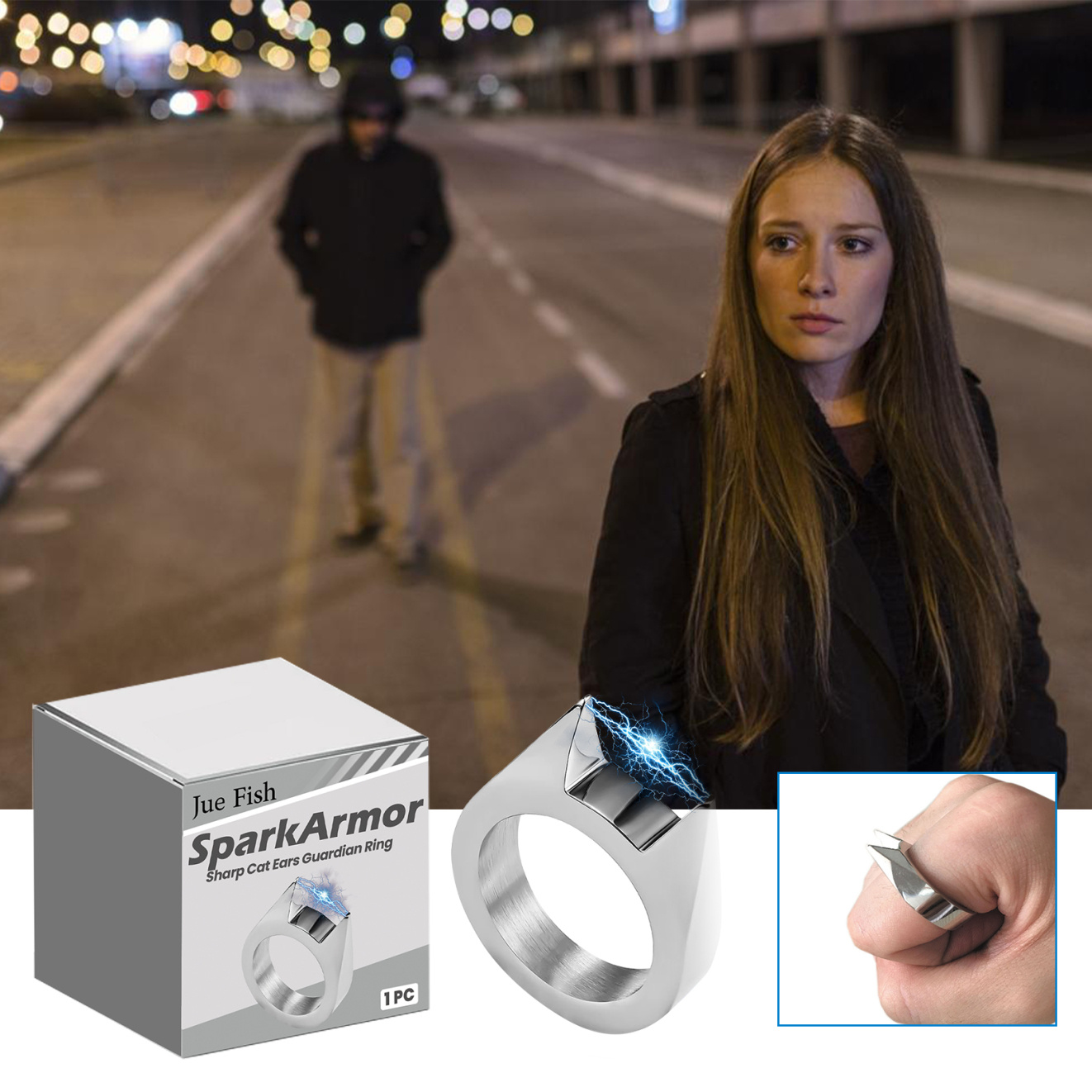 Jue-Fish Ring Simple And Versatile Fashion Items For Men And Women For Couples, Trendy Clothing Matching - Image 6